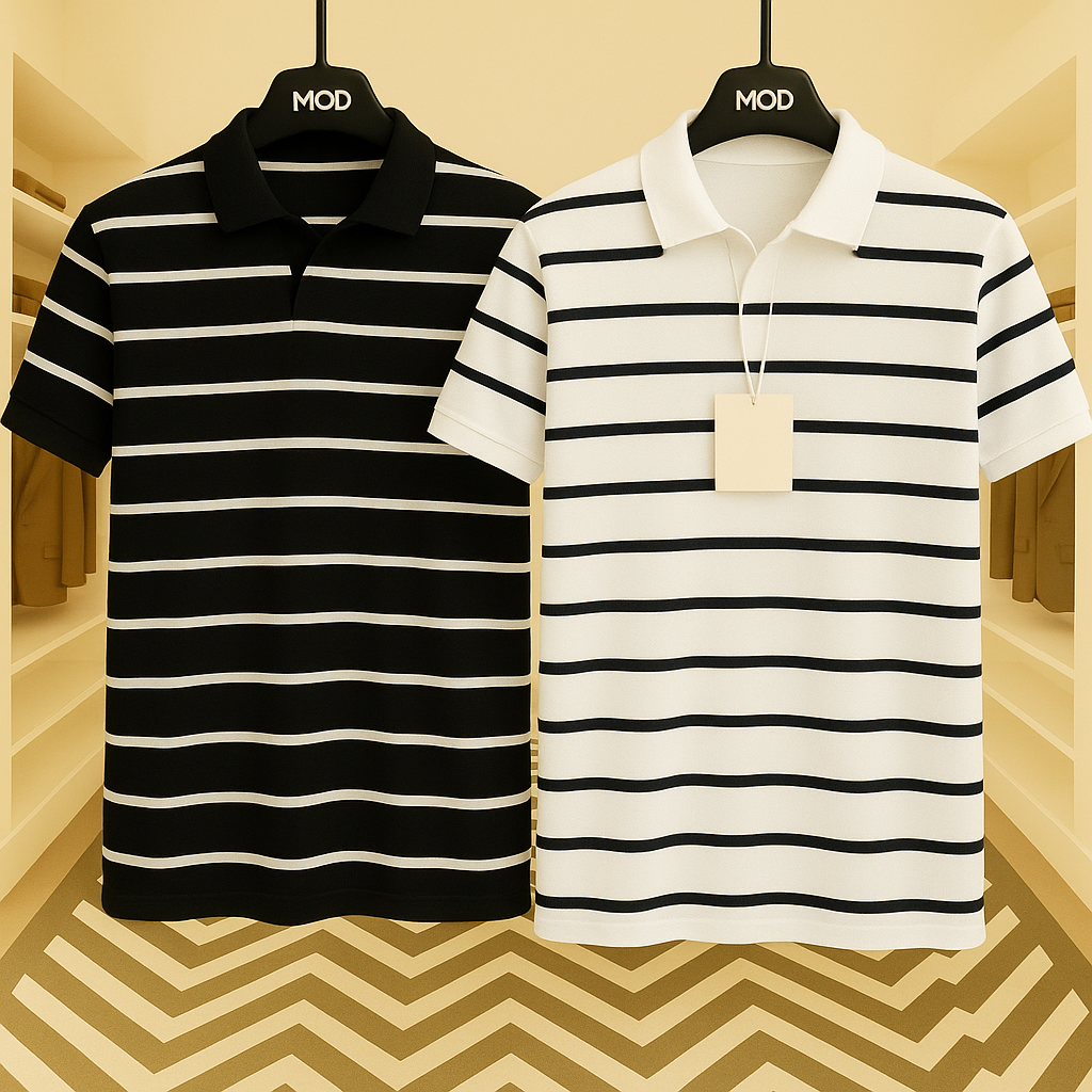 Premium Men’s Polo Shirts (2 Pc Combo)